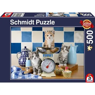 Schmidt Spiele Katzen in der Küche, 500 Stück(e)