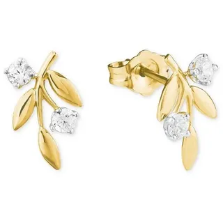 Amor Ohrstecker 2020250 goldfarben Zirkonia 375