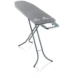 Leifheit Bügelbrett , Schwarz , Textil , 69 cm Schubladen , Füllung: Schaumstoff , 38x69-88x120 cm , Bügeleisenablage , Haushalt & Reinigung, Wäschepflege, Bügelbretter & Bezüge