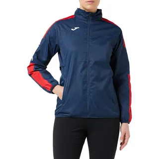 Joma Damen Champion Iv sweatshirt, Marineblau / Rot, XL EU