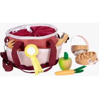 Small Foot Company Small Foot Pflegeset für Steckenpferd, rot,