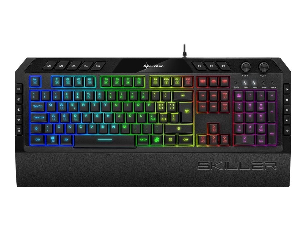 Bild von SKILLER SGK5 Gaming-Tastatur, schwarz, IT-Layout