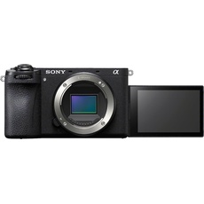 Sony Alpha 6700 Spiegellose APS-C Digitalkamera, KI-basierter Autofokus, 5-Achsen-Bildstabilisierung, 4k 120p Video, neigbares Touch-Display für Vlogging & Selfies, Webcam