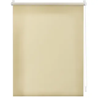 LICHTBLICK ORIGINAL Rollo "Klemmfix, ohne Bohren" blickdicht Hitzeschutz  Sichtschutz  Wärmedämmung  energiesparend mit Bohren/ohne Bohren freihängend Thermofunktion, Lichtdurchlässig, Klemmbar, Energiesparend, beige, weiß, weiß