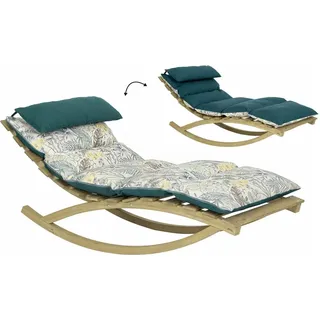 Amazonas Rocking Lounger floral Gartenmöbel