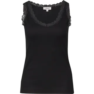 s.Oliver Spitzentop Schwarz XL