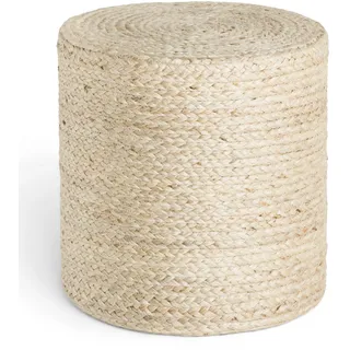 HANSE HOME Pouf »Jutta, Jute« 1 Stk. tlg., beige