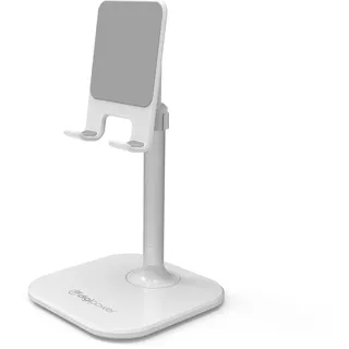 Digipower Höhenverstellbarer Ständer für Tablets bis 25cm Diagonale Weiß