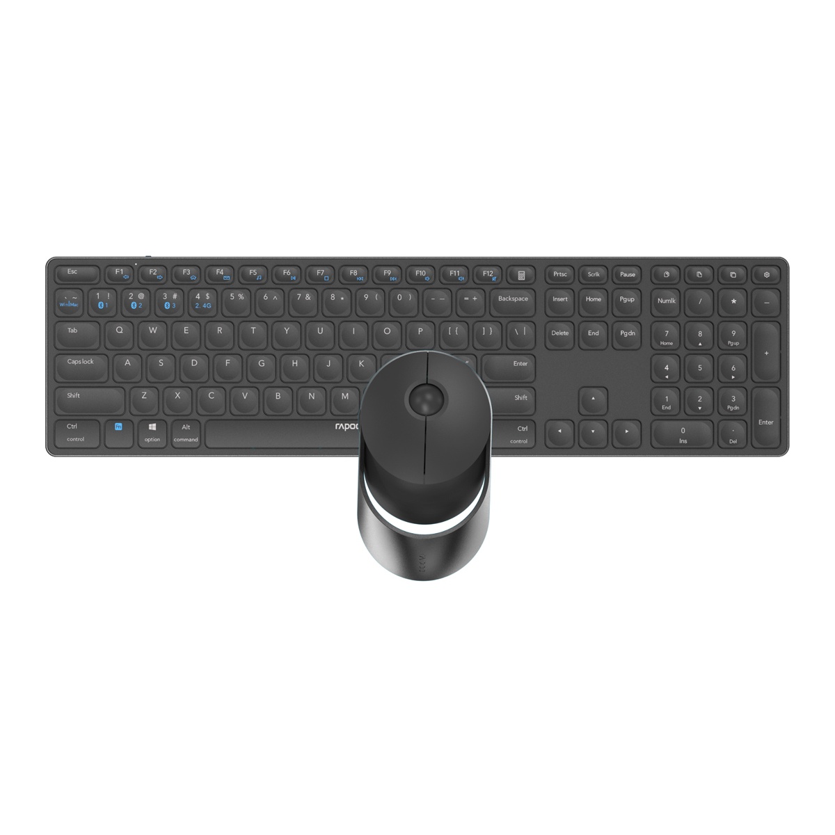 Bild von 9850M Tastatur Maus enthalten RF Wireless QWERTZ Deutsch Grau