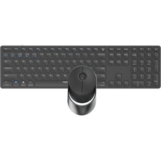 Bild 9850M Tastatur Maus enthalten RF Wireless QWERTZ Deutsch Grau