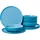Jasper Tafelservice 8-tlg. blau