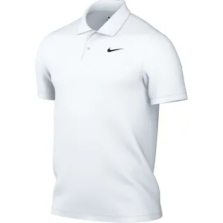 Nike Court Dri-FIT Tennis-Poloshirt Herren White/Black L