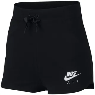 Nike Damen W NSW AIR Shorts, Black/White, L