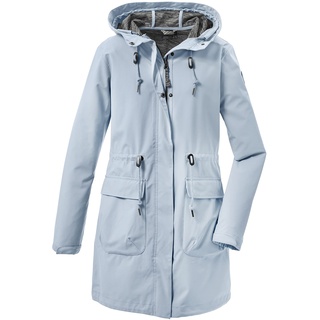 G.I.G.A. DX Damen Casual Softshell Parka mit Kapuze - GS 99 WMN SFTSHLL PRK, hellblau, 46,