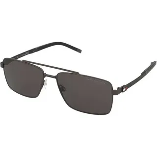 Tommy Hilfiger Sonnenbrille TH 2078/S SVKM9 58 - Silber, Weiß