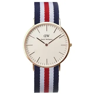 Daniel Wellington Classic Canterbury Herren Armbanduhr (0102DW) DW00100002 Neu & Ovp