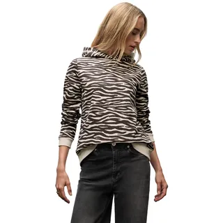 Street One Damen Gemusterter Hoodie