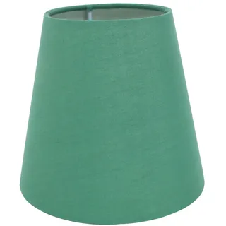 Eastlion Lampenschirm 5.5"/Ø14cm E14 E27 Lampenschirm for Flachs Kerze Kronleuchter Wandleuchte Pendelleuchte Tischlampe,Grün