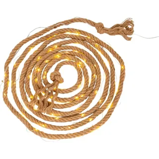 NÄVE Lichterkette Metall 800 cm 1 Stk. beige