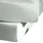 Bettlaken Mako-Satin 220 x 260 cm silber