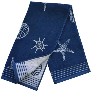 Dyckhoff Seashell Duschtuch 70 x 140 cm marine