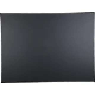KINGFOMTM A3/A4 Hochwertig Kunstleder Schreibunterlage,60x45cm (Schwarz)