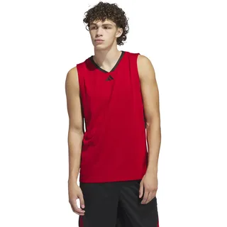 Adidas Herren Adidas Basketball Legends Tank, Team Power red 2/Black, M