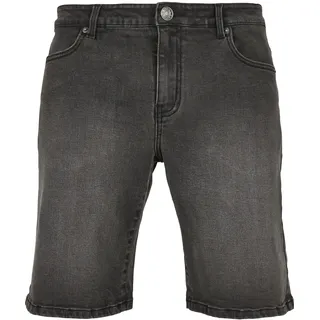 URBAN CLASSICS Relaxed Fit Jeans Shorts, Tb4156 Kurze - Black - 28