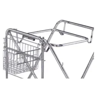 Floorstar Halterahmen, verchromt, für X-Wagen, 120 l
