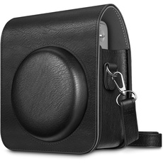 Fintie Tasche für Fujifilm Instax Mini 90 Neo Classic Sofortbildkamera - Premium Schutzhülle Reise Kameratasche Hülle Abdeckung mit abnehmbaren Riemen, Schwarz