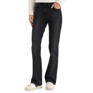 Cecil Bootcut Jeans Black Washed 33