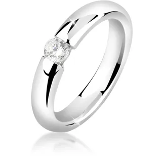 Nenalina Ring 925 Silber Verlobungsring in Silber | Gr.: 54