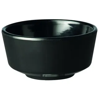 APS 83901 FLOAT Runde Melamin Schale mit Anti-Rutsch-Füße, Ø 5, 5 x 3 cm 0.03 ltr. Schwarz