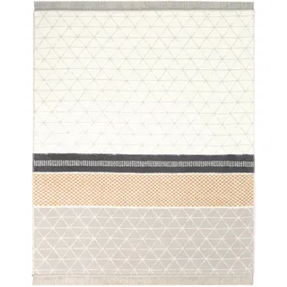 Biederlack Wohndecke Boho« im klassischen Design grau