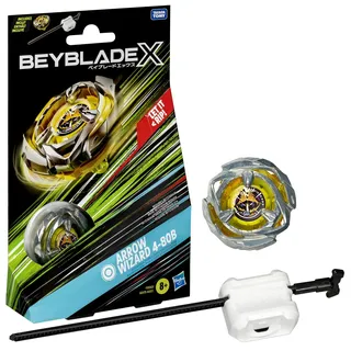 Hasbro Beyblade X Arrow Wizard 4-80B Starter Pack Kreisel und Starter