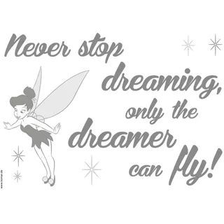KOMAR Dekosticker Never stop dreaming 50 x 70 cm - Größe