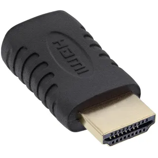 InLine HDMI Adapter, HDMI A Stecker auf Mini HDMI C Buchse, 4K2K,