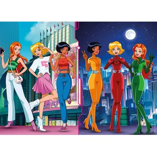 Nathan - 60-teiliges Kinderpuzzle - Friends for Life/Totally Spies! - Mädchen oder Junge ab 6 Jahren - Hochwertiges Puzzle - Dicker und haltbarer Karton - Adventure - 12001140