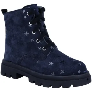 Richter Kinderschuhe Jolie Stiefelette, Marine (Print Stars), 33 EU