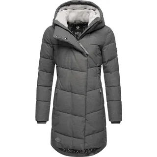 Wintermantel RAGWEAR "Wintermantel Pavla", Damen, Gr. XL, grau (grau22), Obermaterial: 100% Polyester PES.  Obermaterial: Futter: 100% Polyester PES. 100% Polyester PES., Mäntel Wintermantel