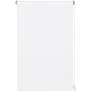GARDINIA EasyFix Rollo Uni 75 x 150 cm weiß strukturiert