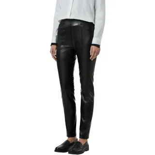 Comma Elastische Leggings aus Lederimitat