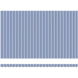vidaXL Einziehbare Markise Blau und Weiß 500 x 300 cm - Blau
