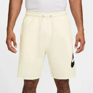 Nike Herren Short Nike Club Alumni FT Short FQ4950-133 L - Sail/Sail/Black - L