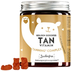 Bild Bears with Benefits, Golden Goddess Tan Vitamin Tanning Complex, 60 Stück