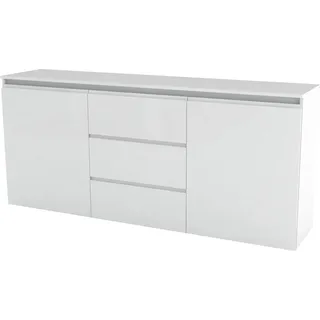 Home Affaire Magic 180 x 81 x 40 cm weiß hochglanz