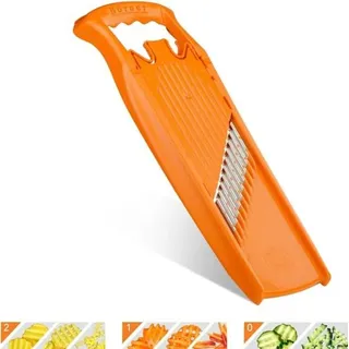 Boerner Pharma Wellen-/Riffel-/Waffelschneider 3-tlg. Orange