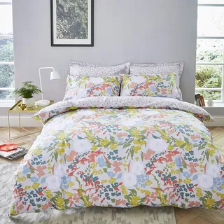 Catherine Lansfield Bloomsbury Bettwäsche-Set 140 x 220 cm + 65 x 65 cm