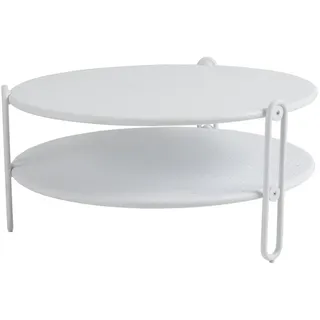 Brafab Blixt Loungetisch Aluminium rund