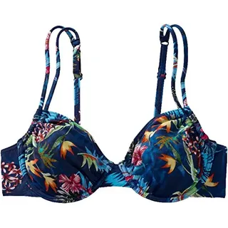 Firefly Damen Malisa Ii bikinitop Damen Bikini oberteil, Blau, 46B EU